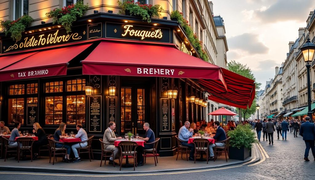 plongez dans l'univers captivant de la brasserie fouquet's à paris. découvrez son histoire riche, son ambiance unique et ses célèbres visiteurs qui en font un emblème de la gastronomie parisienne depuis plus d'un siècle.